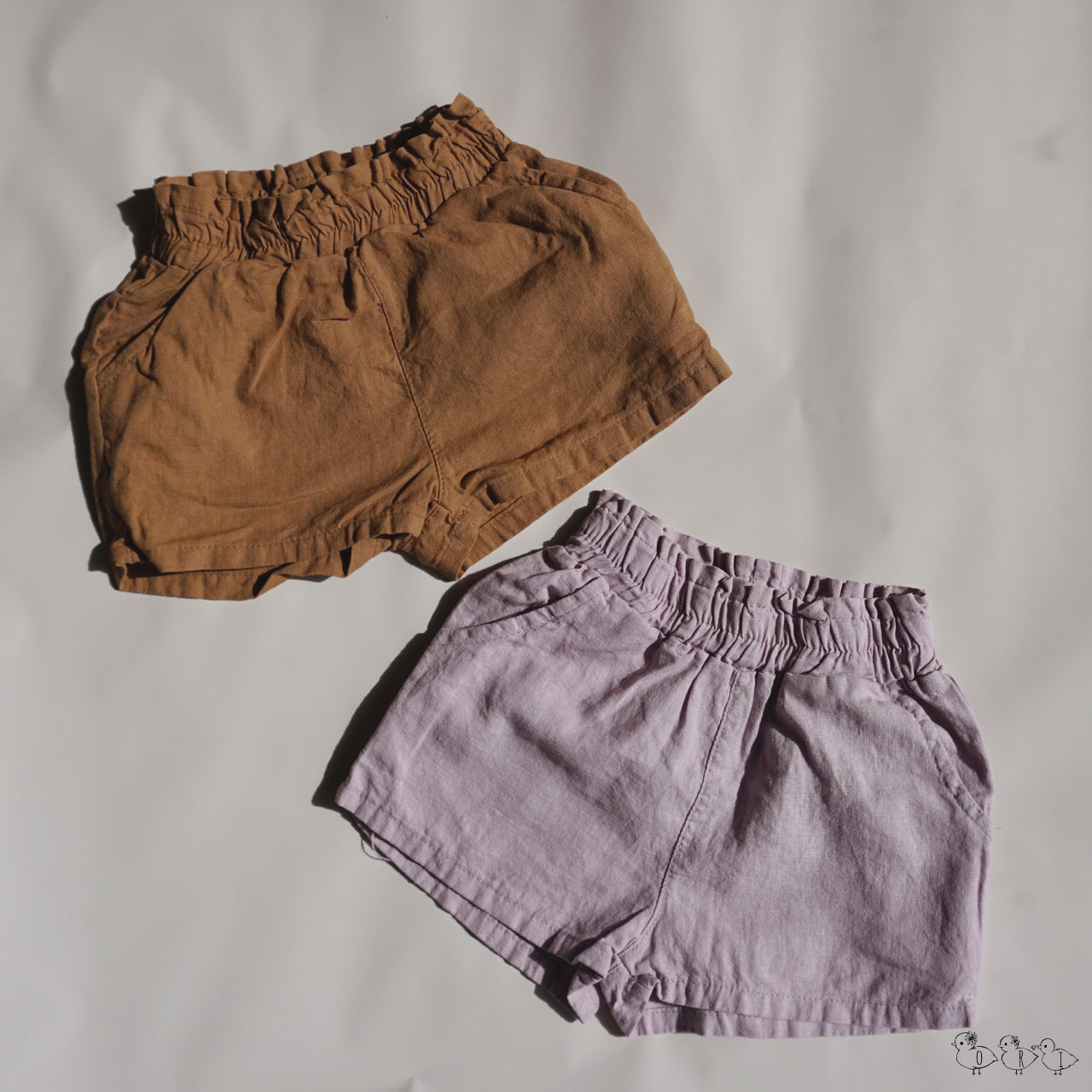ORI SHOP / カラーショートパンツ(80 パープル)韓国子供服bellabambina